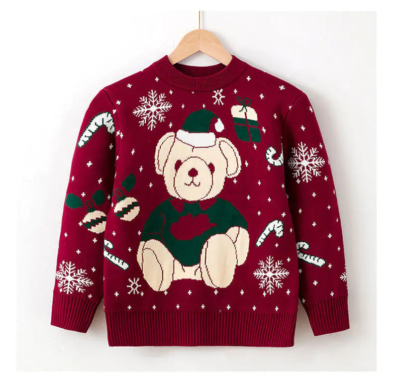 Children's Christmas Sweaters in Viscose and Cotton