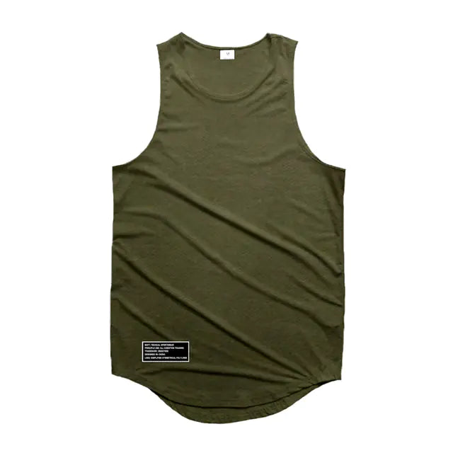 Breathable Polyester Men's Gym Exercise Vest