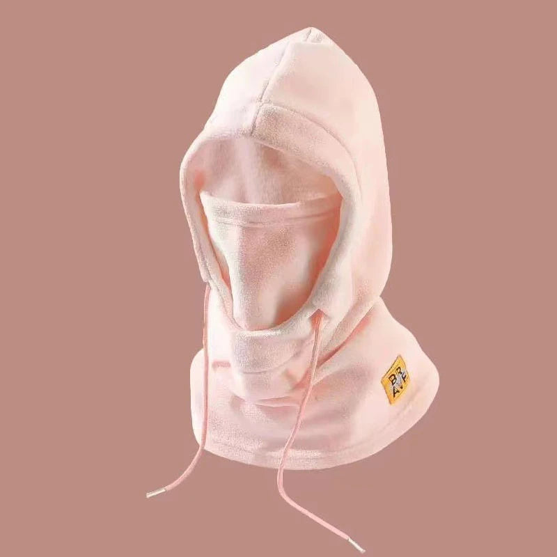 1Pcs Winter Warm Hat Beanies W/ Mask Neck Warmer 4-in-1 Windproof Balaclava For Men Women Cycling Cold Weather Protection Cap