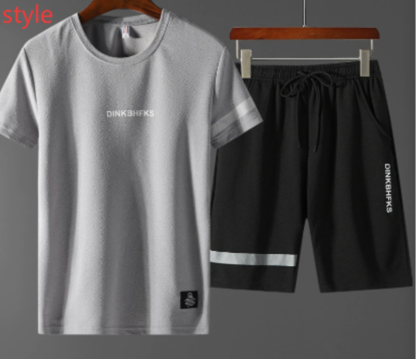 Men's Sportswear Two-Piece Running Gym Outfit