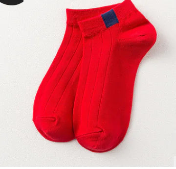 Candy Color Short Socks (Ankle Socks)